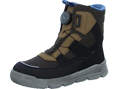 Superfit Mars Schneestiefel, BRAUN/BLAU 3000, 27 EU Schmal von Superfit