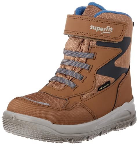 Superfit Mars Schneestiefel, BRAUN/BLAU 3000, 28 EU Schmal von Superfit