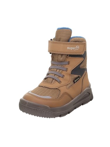 Superfit Mars Schneestiefel, BRAUN/BLAU 3000, 37 EU Schmal von Superfit