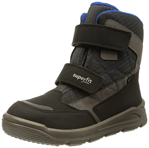 Superfit Mars warm gefütterte Gore-Tex Schneestiefel, GRAU/BLAU 2000, 27 EU von Superfit