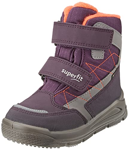 Superfit Mars warm gefütterte Gore-Tex Schneestiefel, LILA/ORANGE 8510, 29 EU von Superfit