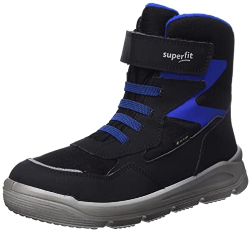 Superfit Mars warm gefütterte Gore-Tex Schneestiefel, SCHWARZ/BLAU 0000, 28 EU von Superfit