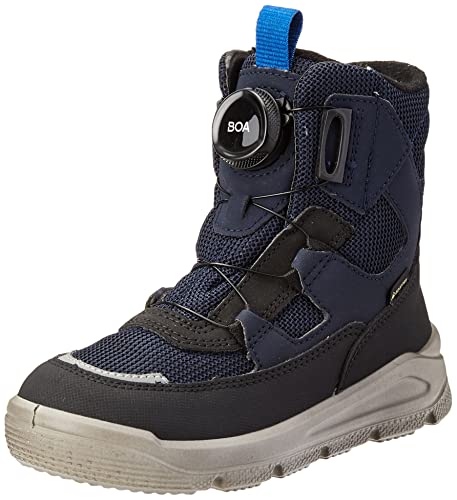 Superfit Mars warm gefütterte Gore-Tex Schneestiefel, SCHWARZ/BLAU 0050, 31 EU von Superfit