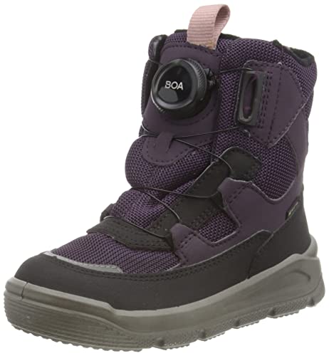 Superfit Mars warm gefütterte Gore-Tex Schneestiefel, SCHWARZ/LILA 0060, 28 EU von Superfit