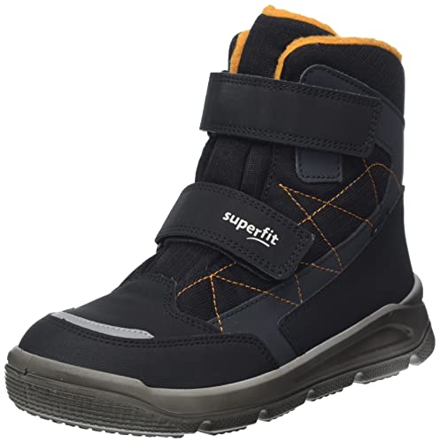 Superfit Mars warm gefütterte Gore-Tex Schneestiefel, SCHWARZ/ORANGE 0000, 29 EU von Superfit