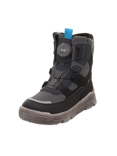 Superfit Jungen MARS warm gefütterte Gore-Tex Stiefel, SCHWARZ/HELLGRAU 0070 von Superfit