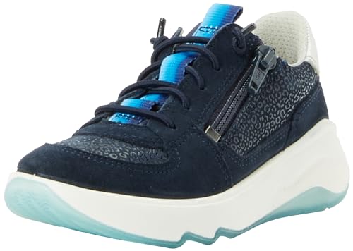 Superfit Melody Sneaker, Blau/Silber 8000, 33 EU von Superfit