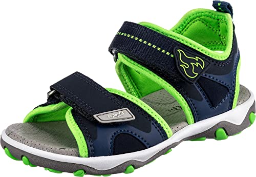 Superfit Mike 3.0 Sandalen, BLAU/HELLGRÜN 8000, 34 EU von Superfit