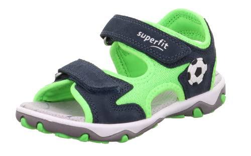 Superfit Mike 3.0 Sandale, BLAU/HELLGRÜN 8030, 27 EU von Superfit