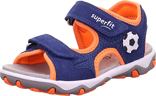 Superfit Mike 3.0 Sandalen, BLAU/ORANGE 8010, 26 EU von Superfit