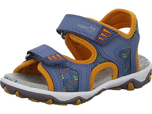 Superfit Mike 3.0 Sandale, BLAU/ORANGE 8010, 26 EU von Superfit