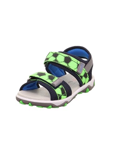 Superfit Mike 3.0 Sandale, Blau/Hellgrün 8000, 34 EU von Superfit