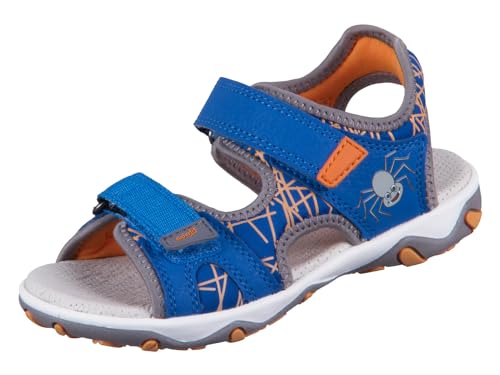 Superfit Mike 3.0 Sandale, Blau/Orange 8050, 29 EU Weit von Superfit