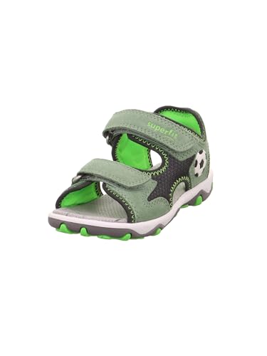 Superfit Jungen Mike 3.0 Sandale, Hellgrün Grau 7500, 29 EU von Superfit