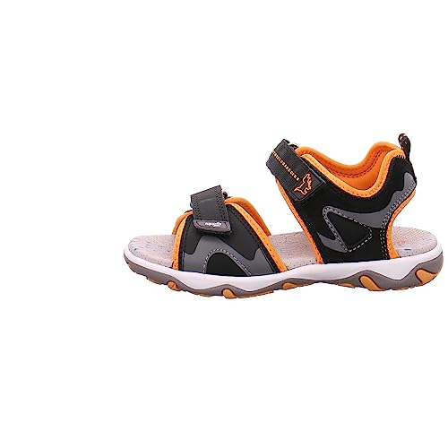 Superfit Mike 3.0 Sandale, SCHWARZ/ORANGE 0010, 29 EU von Superfit