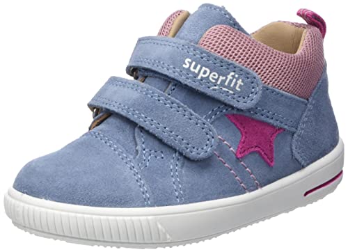 Superfit Moppy Lauflernschuhe, Blau Pink 8040, 24 EU von Superfit