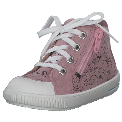 Superfit Mädchen Moppy Lauflernschuhe, Rosa Weiß 5500, 26 EU von Superfit