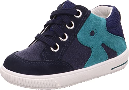 Superfit Moppy Lauflernschuhe, BLAU/GRÜN 8010, 20 EU von Superfit