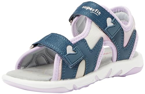 Superfit Pebbles Sandale, Blau/Lila 8000, 25 EU von Superfit