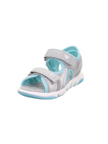 Superfit Pebbles Sandale, Hellgrau/Hellgrün 9500, 28 EU Superfit Pebbles Sandale, Hellgrau/Hellgrün 9500, 28 EU von Superfit