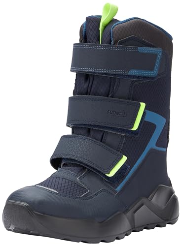 Superfit Rocket Schneestiefel, BLAU/GELB 8000, 33 EU von Superfit