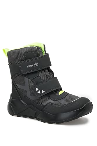 Superfit Rocket warm gefütterte Gore-Tex Schneestiefel, GRAU/GELB 2000, 40 EU von Superfit