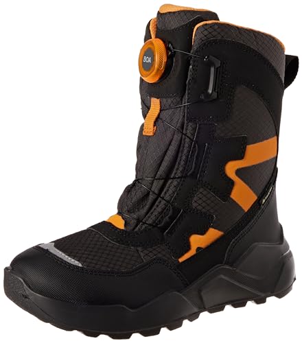 Superfit Rocket Schneestiefel, SCHWARZ/ORANGE 0010, 31 EU Schmal von Superfit