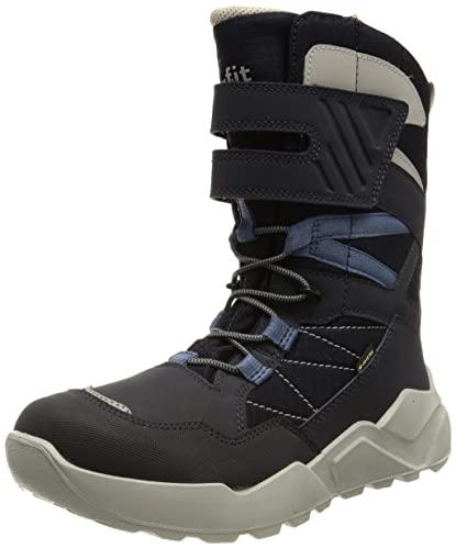 Superfit Rocket warm gefütterte Gore-Tex Schneestiefel, BLAU/HELLGRAU 8000, 35 EU von Superfit