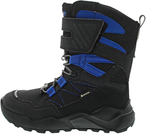 Superfit Rocket warm gefütterte Gore-Tex Schneestiefel, SCHWARZ/BLAU 0000, 32 EU von Superfit