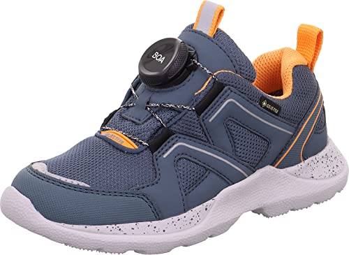 Superfit Rush Gore-Tex Sneaker, BLAU/ORANGE 8020, 28 EU von Superfit