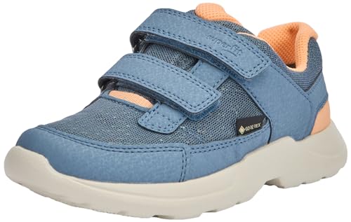 Superfit Rush Gore-Tex Sneaker, Blau/Orange 8030, 26 EU Weit von Superfit