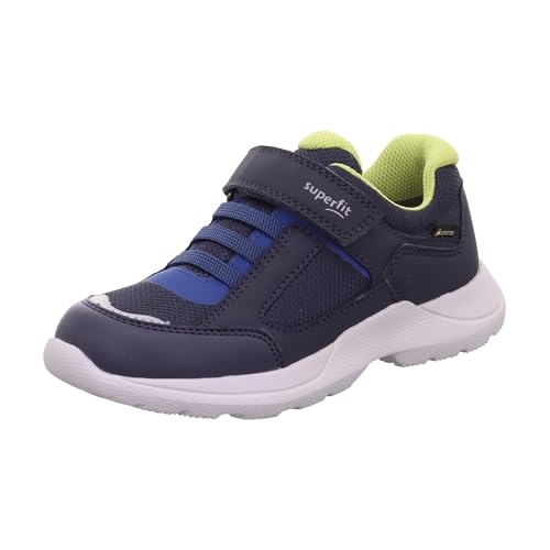 Superfit Jungen Rush Sneaker, Blau Hellgrün 8000, 33 EU von Superfit