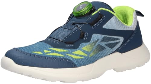 Superfit Rush Sneaker, Blau/Hellgrün 8000, 37 EU von Superfit