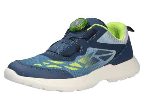 Superfit Rush Sneaker, Blau/Hellgrün 8000, 42 EU von Superfit