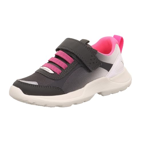 Superfit Rush Sneaker, Grau/Pink 2010, 35 EU Weit von Superfit