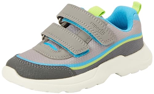 Superfit Rush Sneaker, Grau/Türkis 2000, 33 EU Weit von Superfit