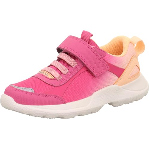 Superfit Rush Sneaker, Pink/Orange 5520, 28 EU Weit von Superfit