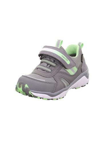 Superfit SPORT5 Sneaker, HELLGRAU/HELLGRÜN 2510, 26 EU von Superfit