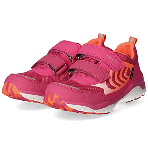 Superfit Sport5 Sneaker, Pink Orange 5500, 27 EU von Superfit