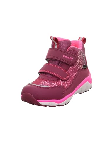 Superfit Mädchen SPORT5 leicht gefütterte Gore-Tex Sneaker, ROT/PINK 5000 von Superfit