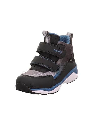 Superfit Jungen SPORT5 leicht gefütterte Gore-Tex Sneaker, SCHWARZ/BLAU 0000 von Superfit