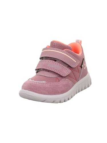 Superfit SPORT7 MINI Mädchen leicht gefütterte Gore-Tex LILA/ORANGE 8520 Sneaker, 24 EU von Superfit