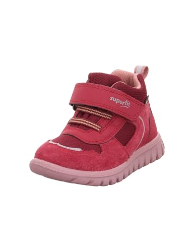 Superfit SPORT7 MINI Mädchen leicht gefütterte Gore-Tex ROT/ROSA 5010 Sneaker, 30 EU von Superfit