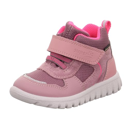 Superfit SPORT7 Mini Gore-Tex Lauflernschuh, Lila/Pink 8510, 21 EU Weit von Superfit