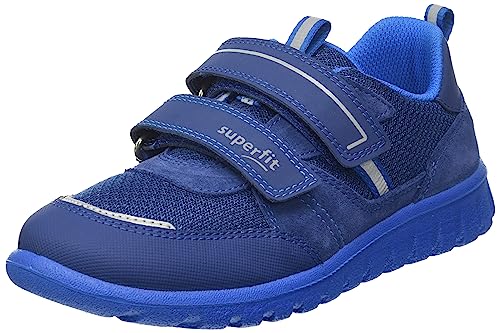 Superfit SPORT7 Mini Lauflernschuh, BLAU 8030, 22 EU Schmal von Superfit