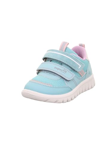 Superfit SPORT7 Mini Lauflernschuh, Hellgrün/Lila 7530, 22 EU von Superfit