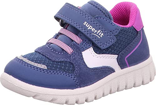 Superfit SPORT7 Mini Lauflernschuhe, BLAU/LILA 8040, 33 EU von Superfit