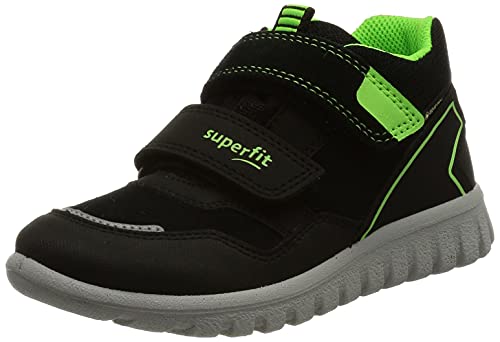 Superfit Baby Jungen SPORT7 Mini Gore-Tex Lauflernschuhe, SCHWARZ/GRÜN 0000 von Superfit