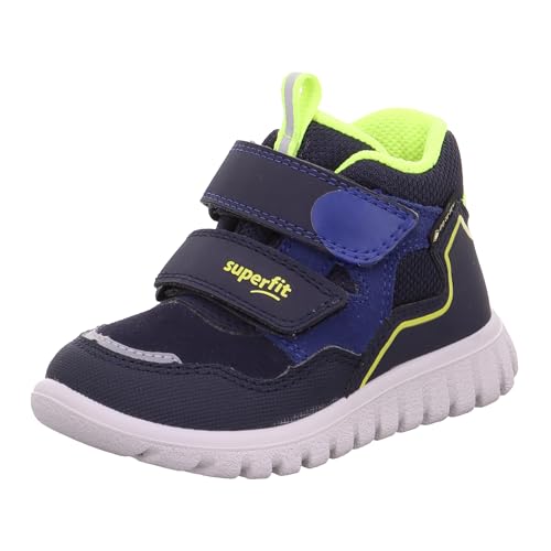 Superfit SPORT7 Mini Sneaker, BLAU/GELB 8000, 25 EU von Superfit