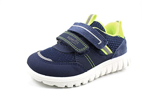 Superfit SPORT7 Mini Sneaker, BLAU/GELB 8010, 23 EU von Superfit